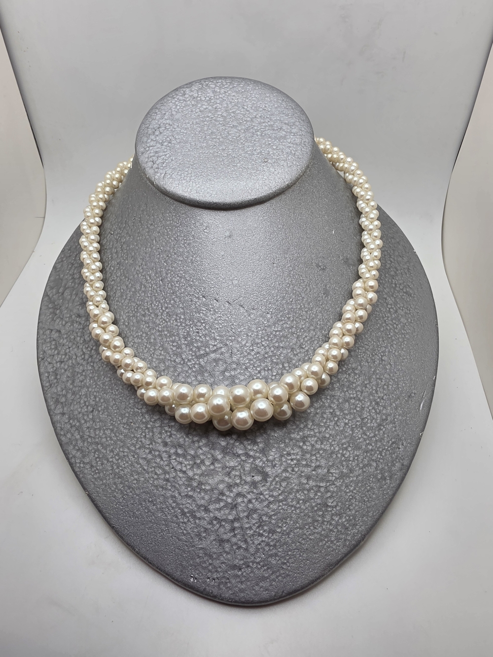 Napier Cream Pearl Twist Necklace